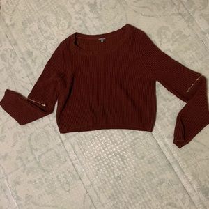 Charlotte Russe crop sweater